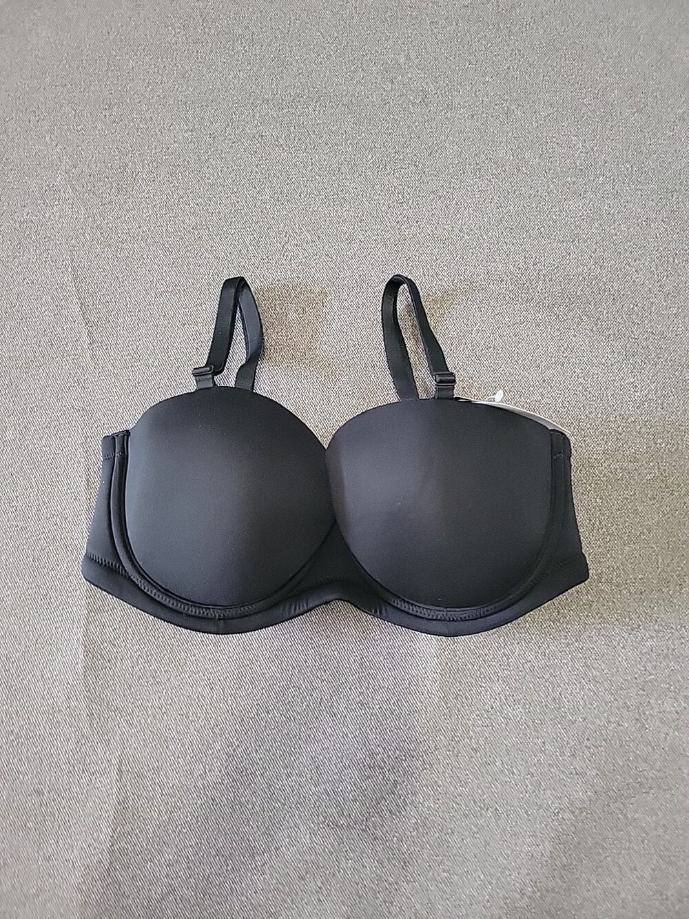 Wacoal Bra 36D Black Strapless